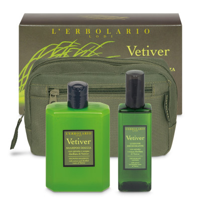 Vetiver Green Freshness Beauty Set (100 ml Deodorant Lotion + 250 ml Shower shampoo) Limited Edition